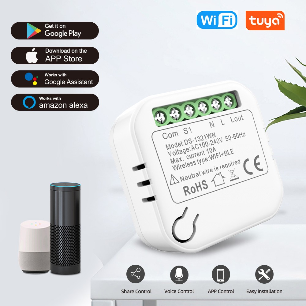 Switch Interruptor Inteligente Wifi Tuya Smart