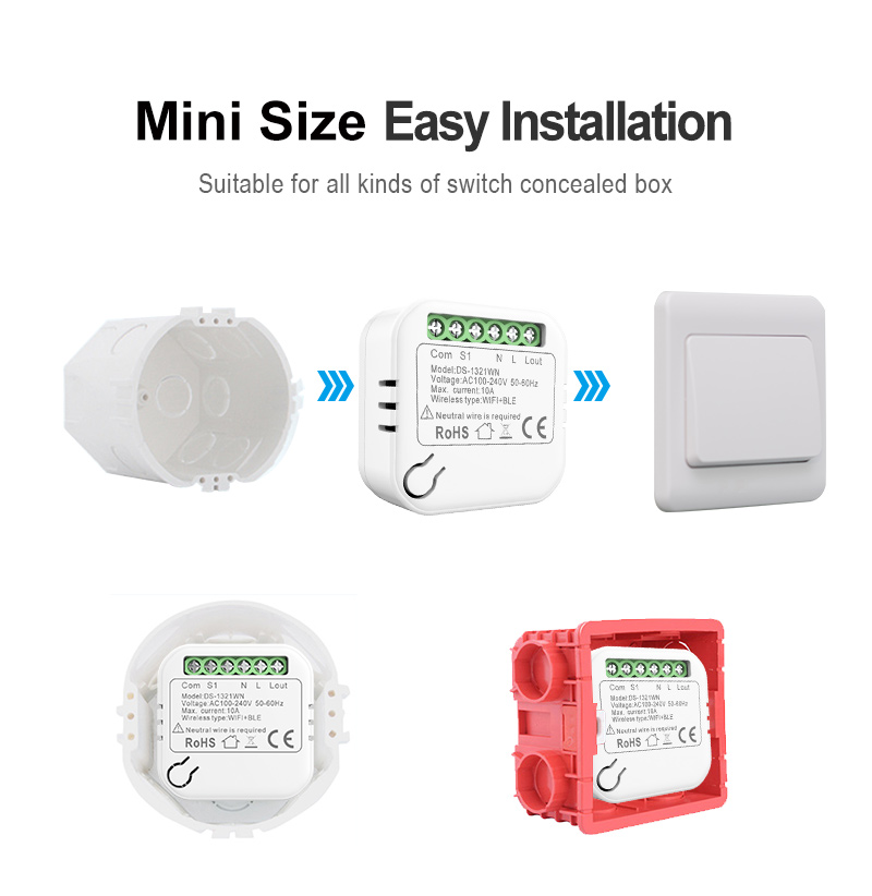 Switch Interruptor Inteligente Wifi Tuya Smart